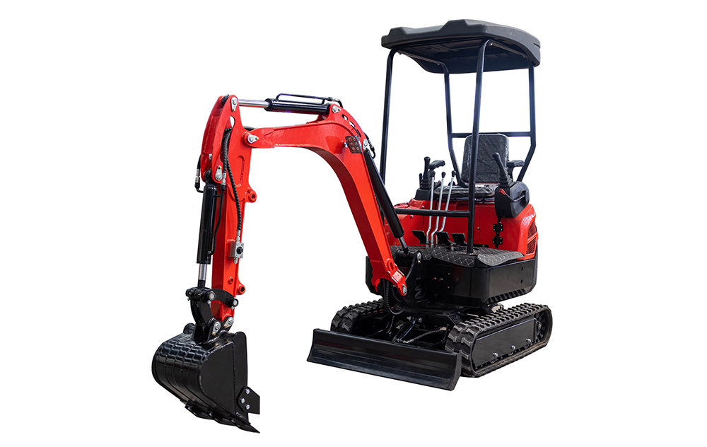 Excavadora hidráulica mini sobre orugas HT18