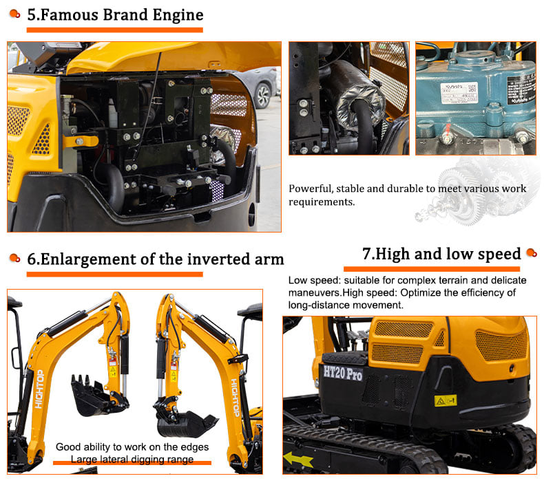HT-20PRO Mini Excavator