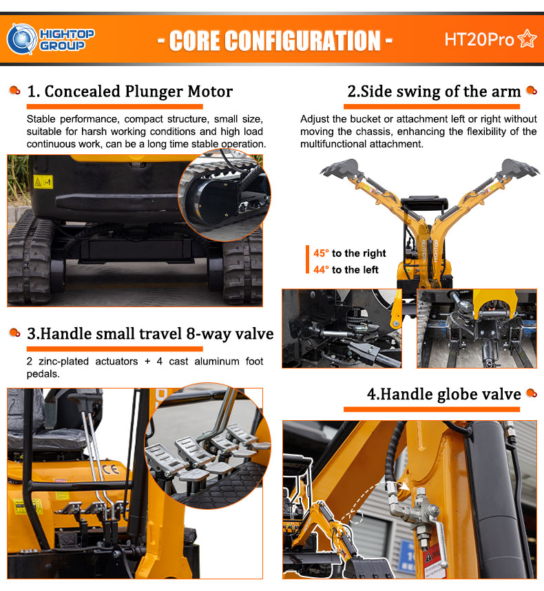HT-20PRO Mini Excavator