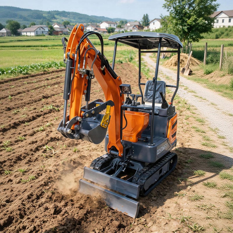 Excavadora mini HTY15 de 1,5 toneladas
