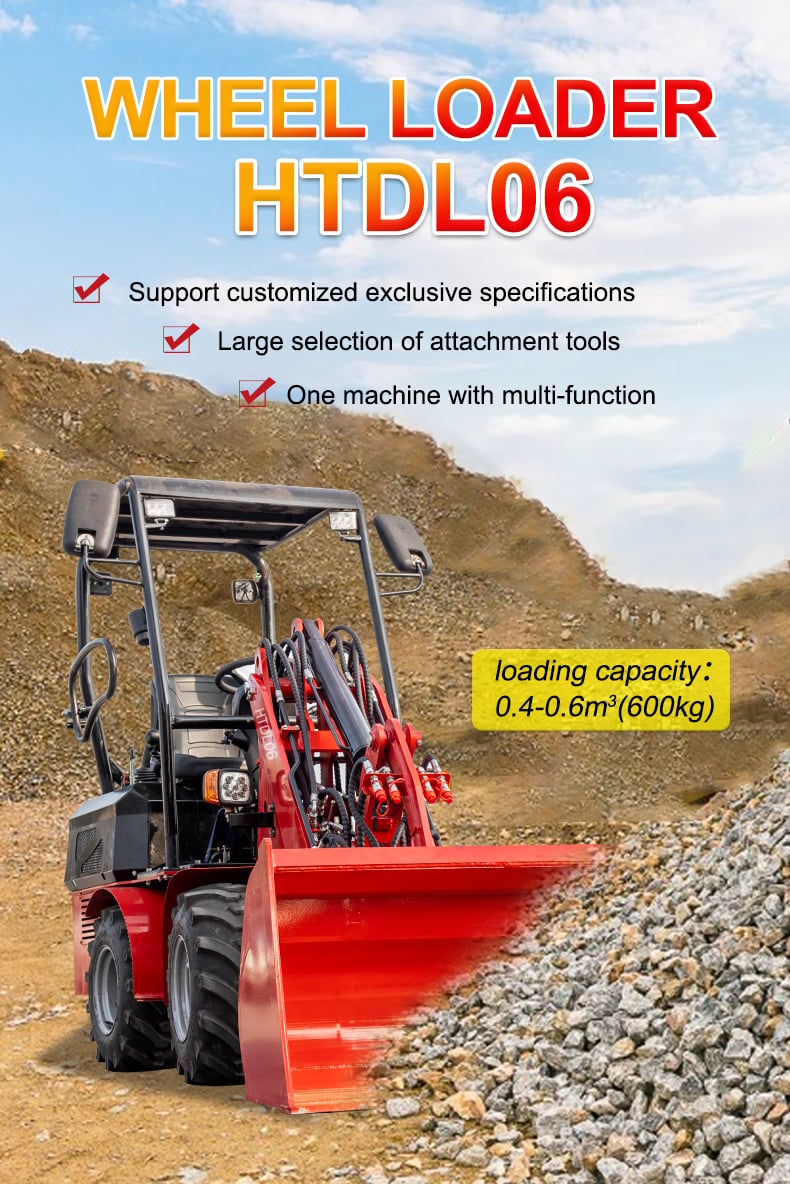 HTDL06 Wheel Electric Loader