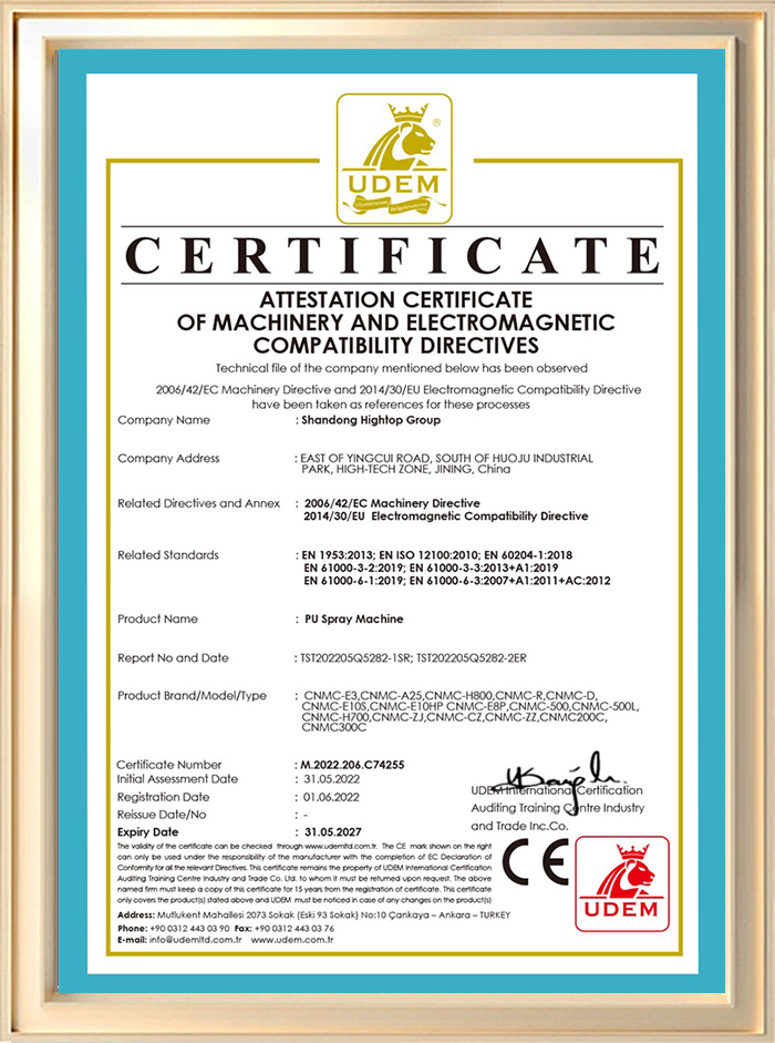 Certificado de calificación