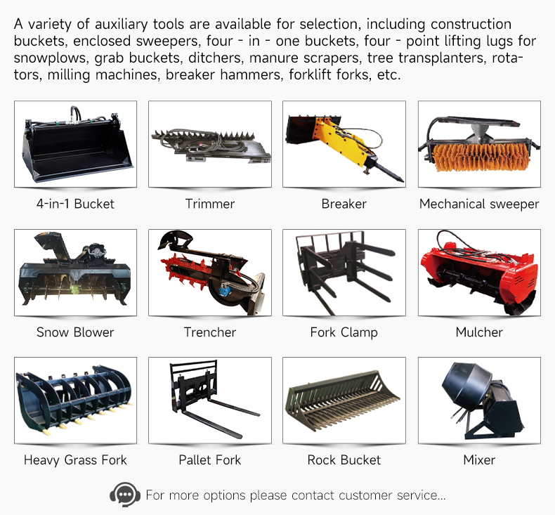 HTS50 Mini Skid Steer Loader