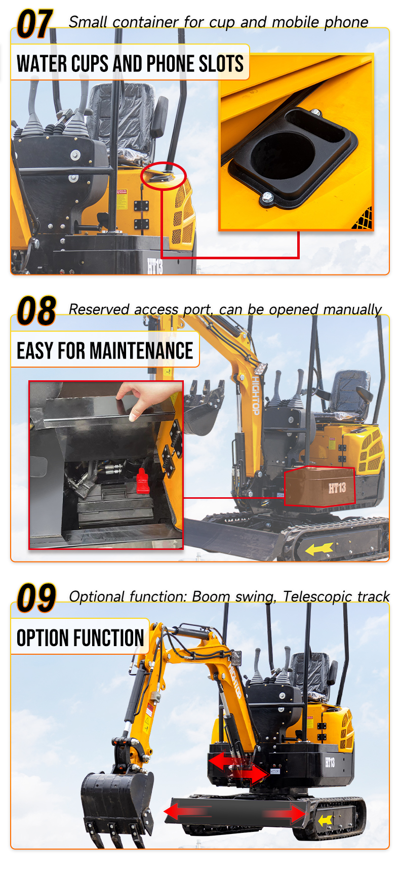 HT-13 Mini Excavator
