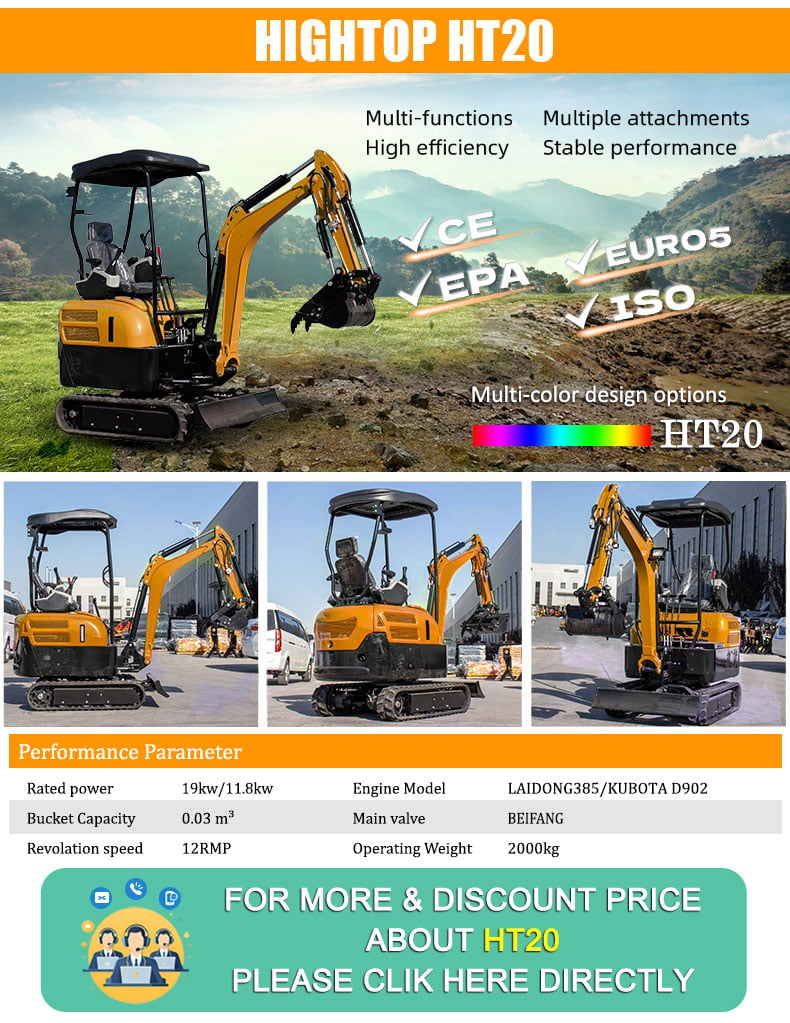 HT-20PRO Mini Excavator