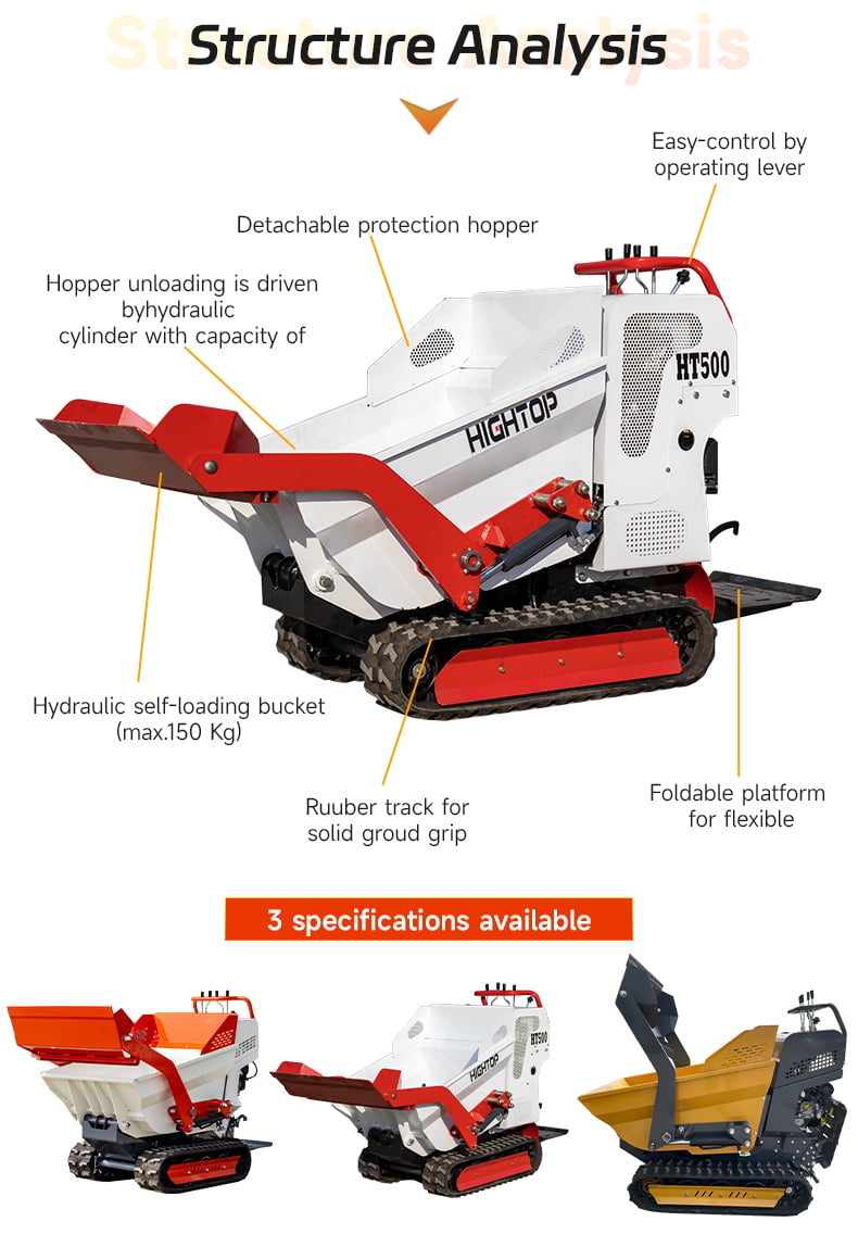 HT500 Mini Dump Trucks
