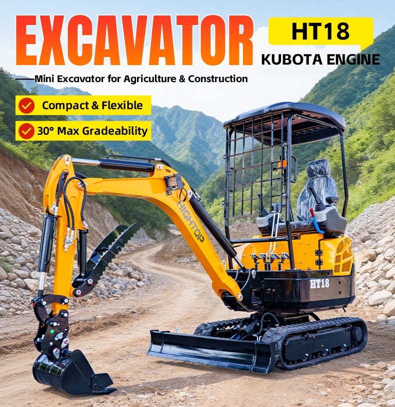 HT‑18 Hydraulic Mini Excavator