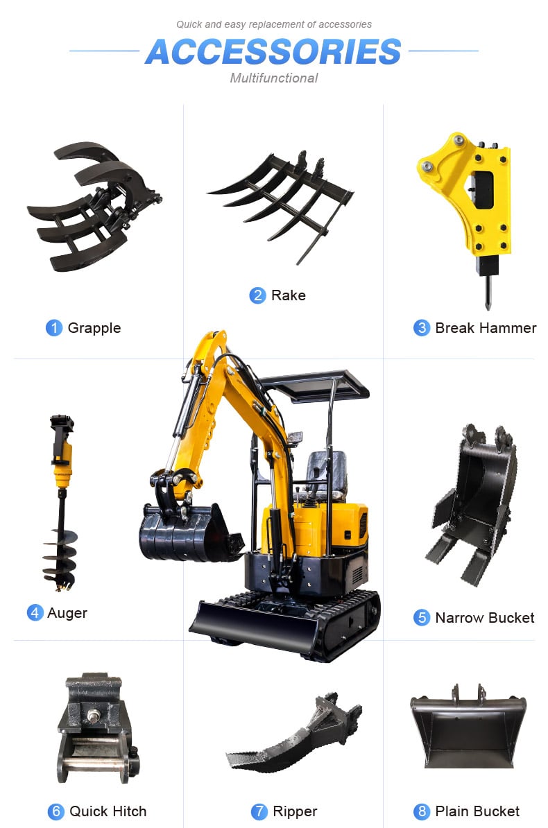 HT10C Hydraulic Mini Excavator