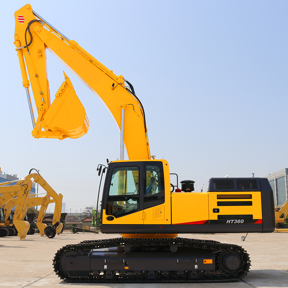 Excavadora oruga HT360 grande para aplicaciones de alta resistencia