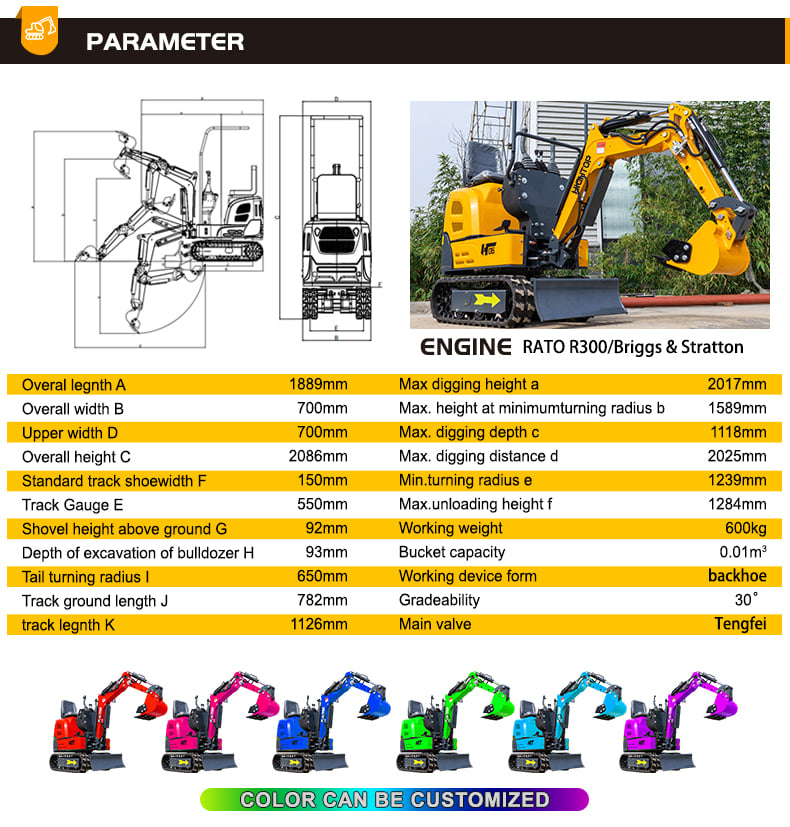 HT-06 Mini Excavator
