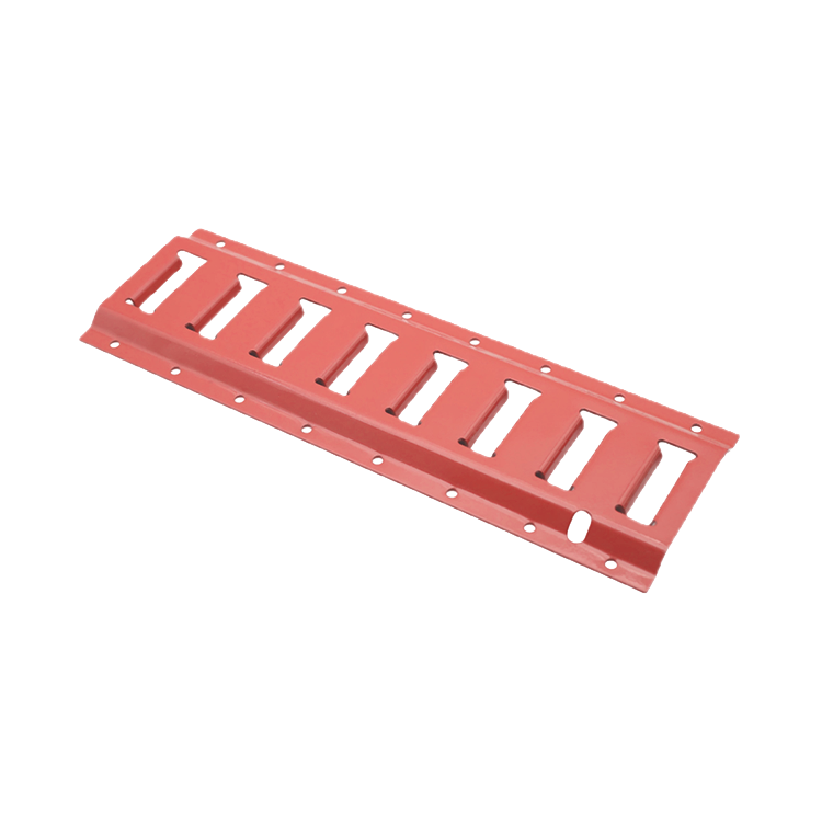 Red E-Track Tie-down Rail