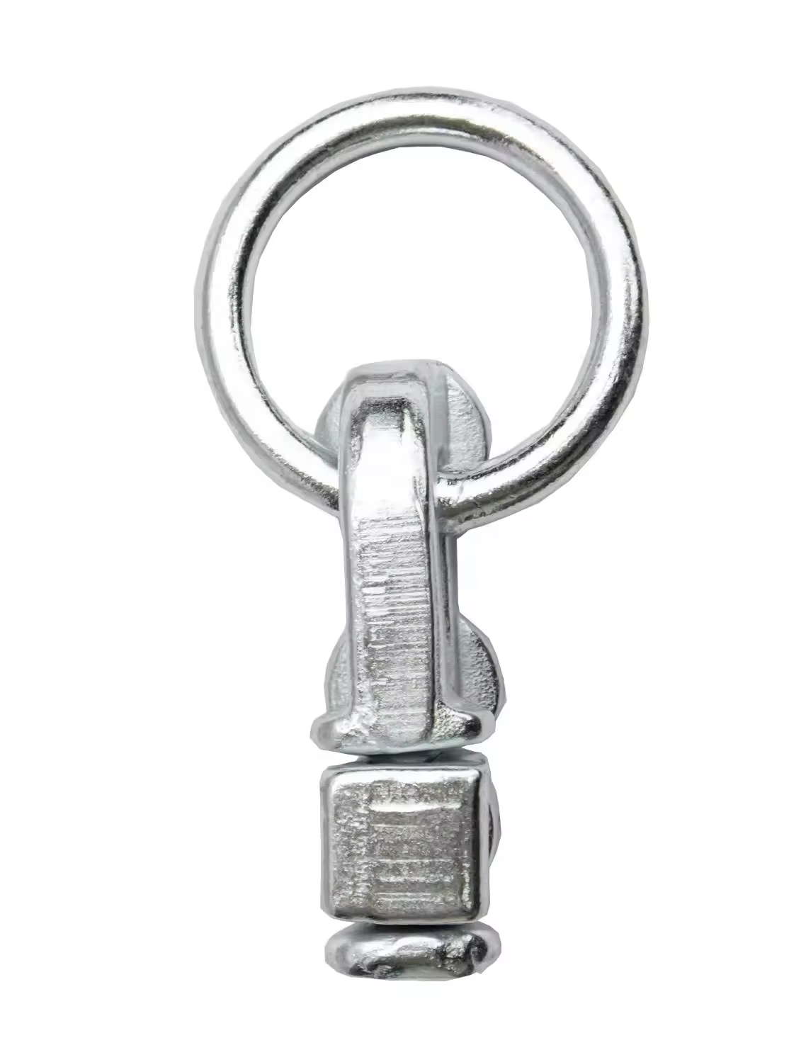 product e track carbon steel fittings snap hook type e connector with ring connector-1