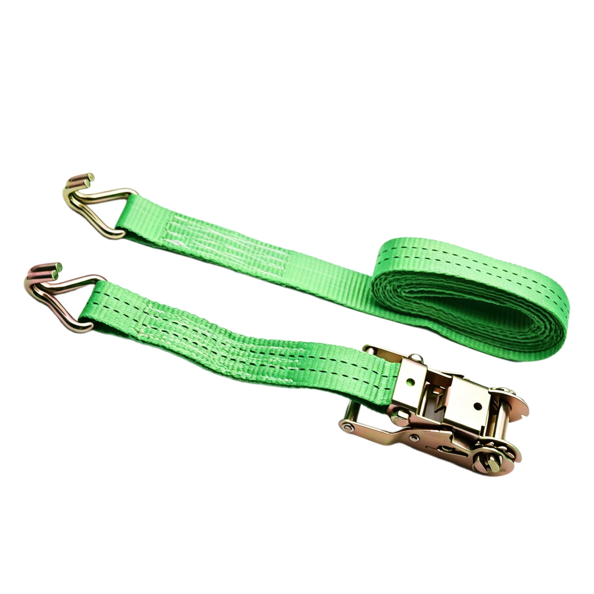 1.5'' Green Ratchet Strap