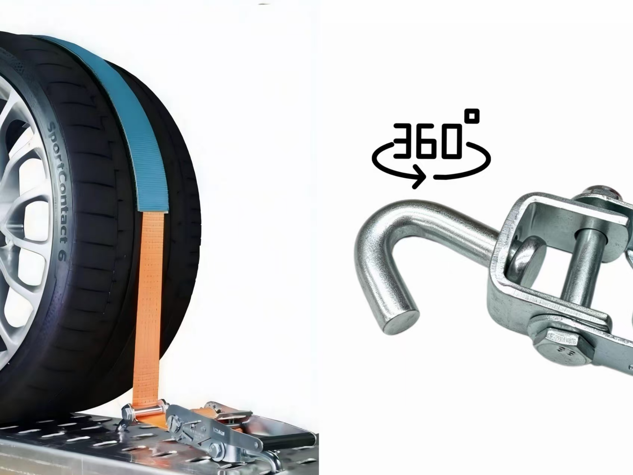 2 ratchet with swivel j hook-0