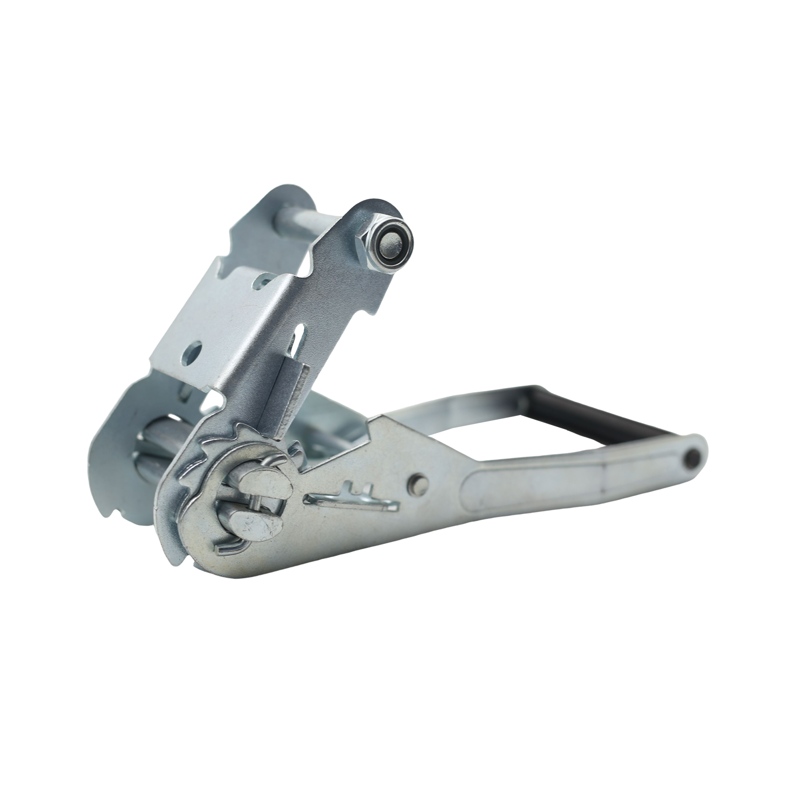 2 Inch White Zinc Plastic Ratchet Buckle