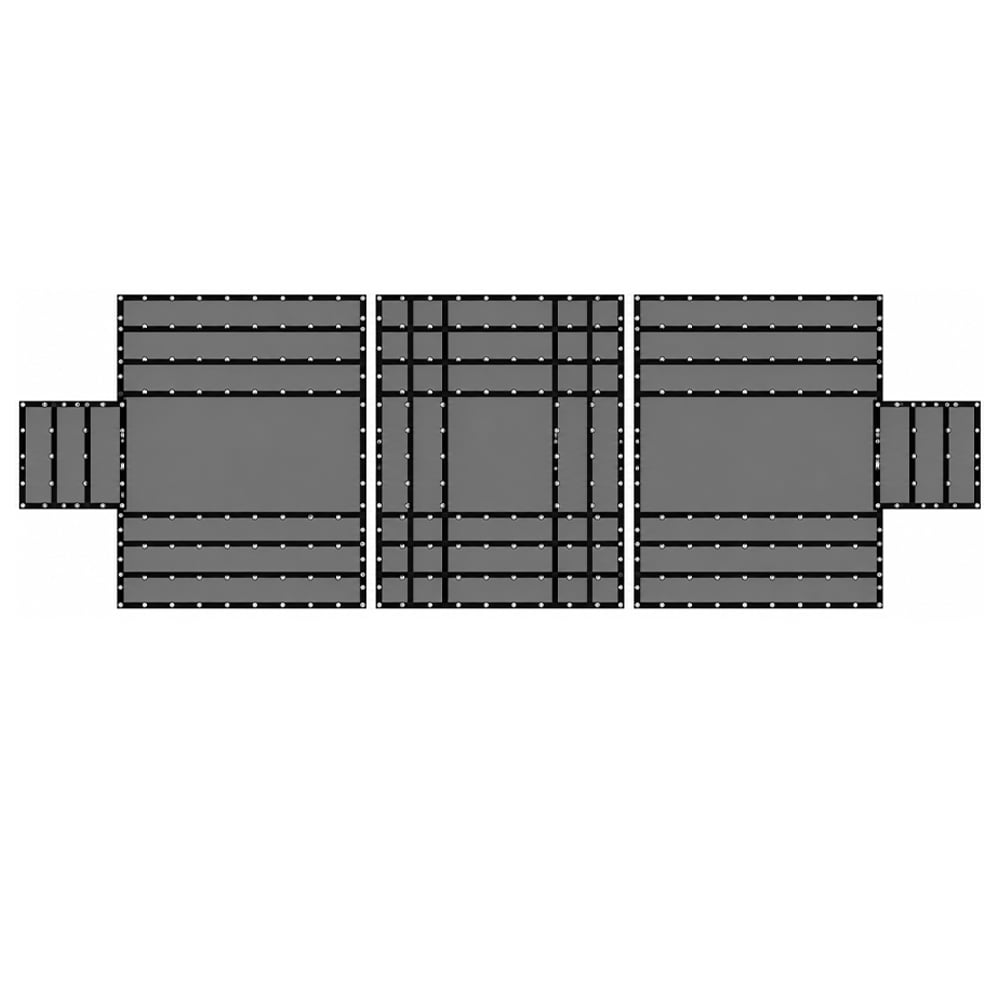 New Arrival: Heavy Duty Lumber Cargo Tarp Set (3PCS) – Built for Secure Lumber Hauling