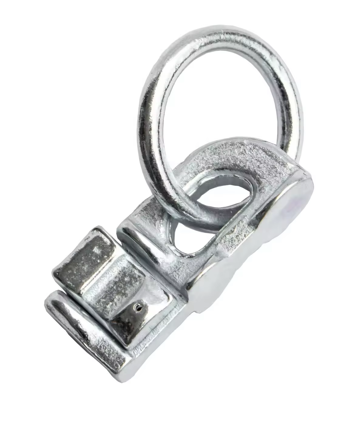product e track carbon steel fittings snap hook type e connector with ring connector-0