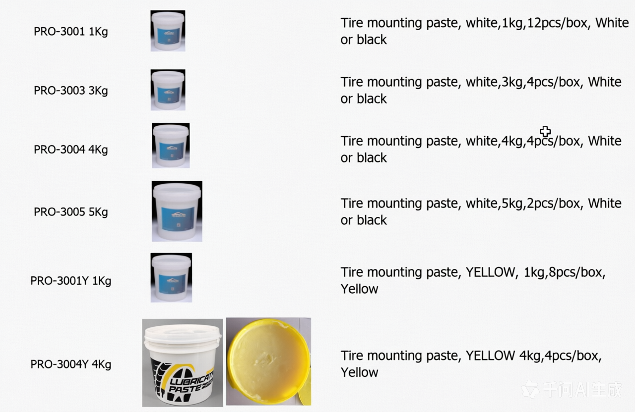 pro 3004 tire mounting pasta yellow for truck tyre mounting and demounting -2