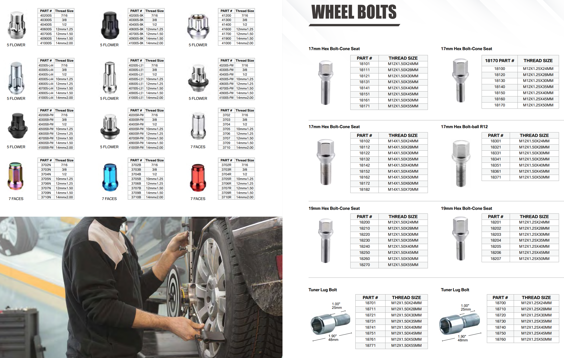 5307 l47 toyota mag steel wheel lug nut wheel bolt locks -5