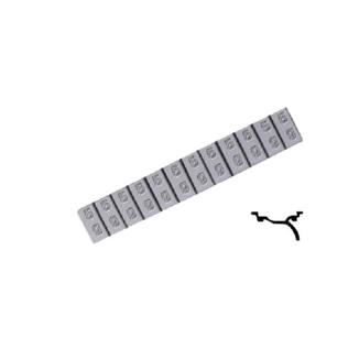 Regular Check Avoids Wheel Weights Falling Off Accidentally.