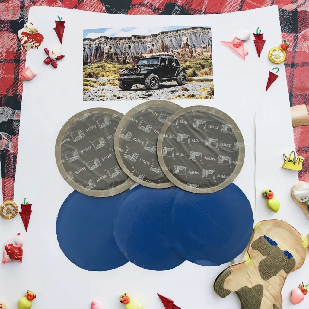 SAFTY American Style Cold Patch Tire Repair Kit Rubber Universal Radial Tubeless and Inner Tube Patch Hand Tool supplier