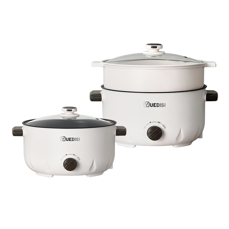 How do multiple power gears of electric hot pots adapt to different cooking scenarios?