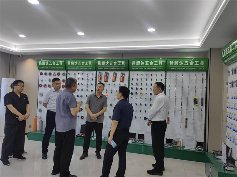 Leaders Visit Changshunda Hardware Tools to Boost High-Quality Industrial Development