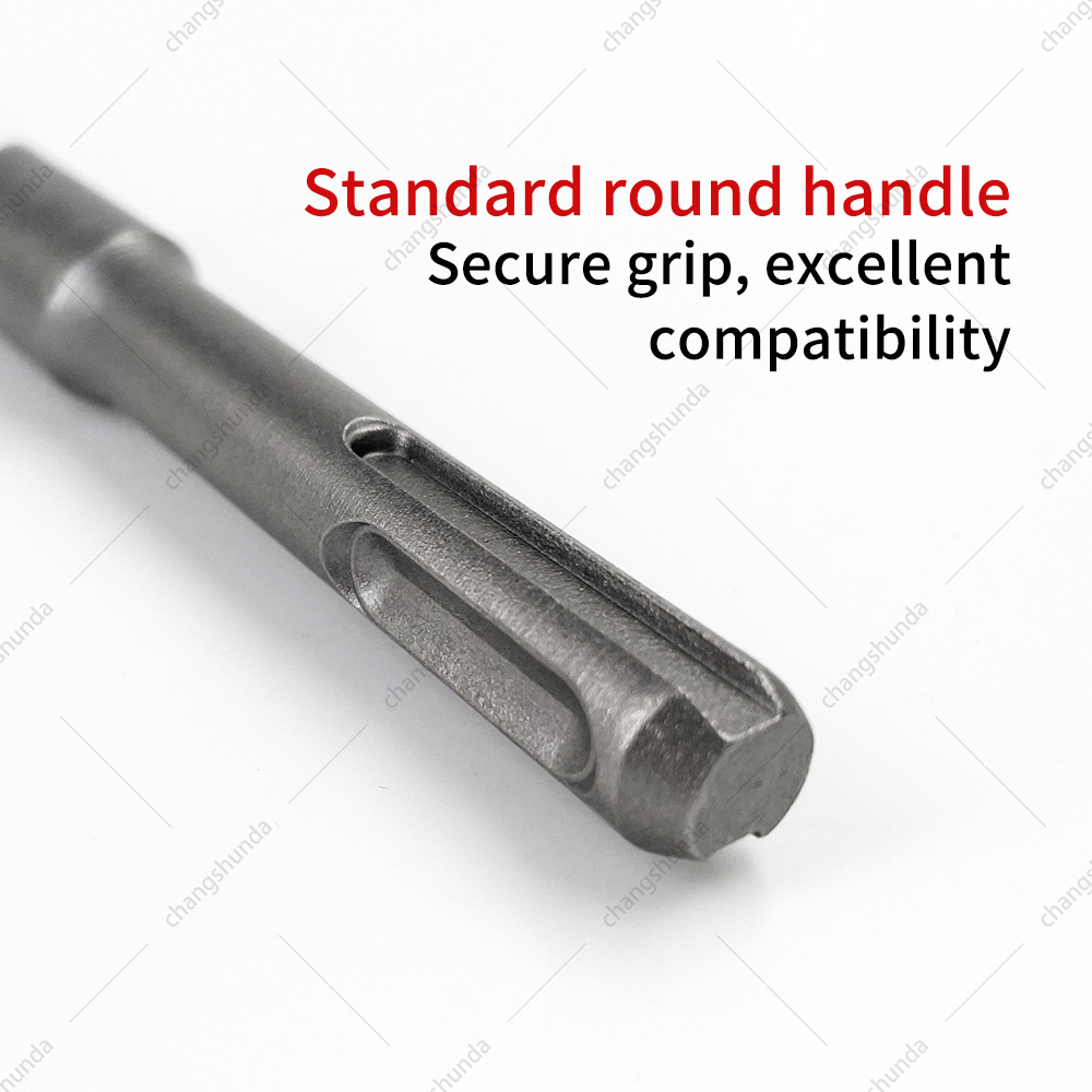 Van Lonzo SDS Plus 4-Cutter Cross Rotary Hammer Drill Bit Set, 4PCS Cross Hammer Drill Bit for Concrete, Brick Wall, Rock & Reinforced Cement Drilling
