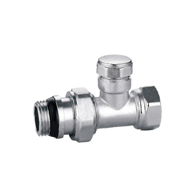 Brass Straight Manual Outlet Radiator Valves for Heating Radiators BJ21003