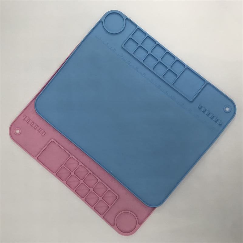 Silicone Rubber Silastic Painting Mat for Kids Drawing