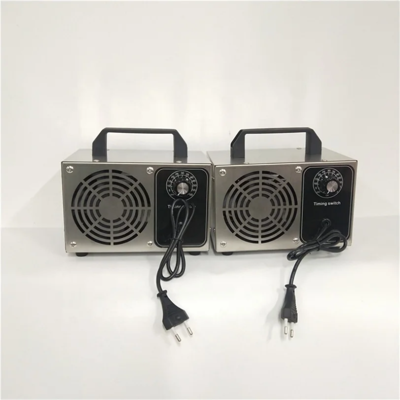 Portable 10g/h Large Capacity Stainless Steel Housing Ozone Generator for Home and Car Air Purifiers OEM Customizable