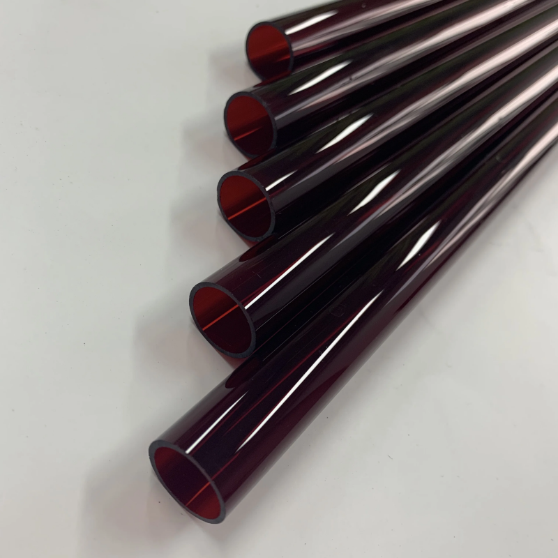  High purity colored quartz tube for semiconductor