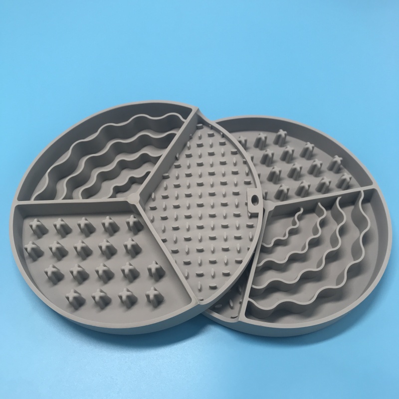 Food-Grade Silicone Rubber Pet Slow Feeder Anti-Choke Licking Bowl