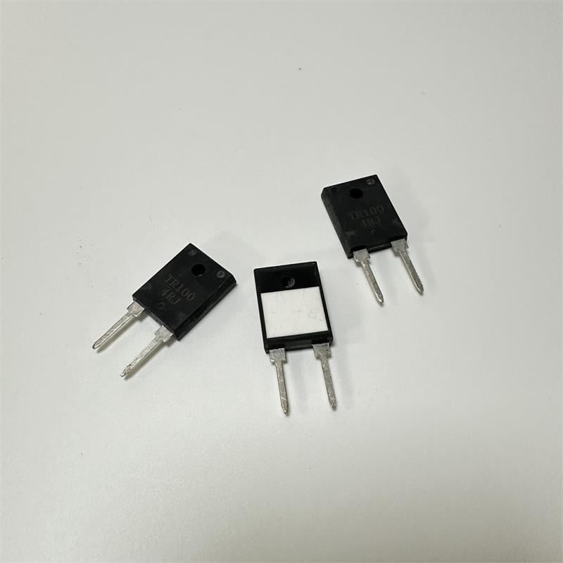 Non Inductive Thick Film High Frequency Resistor High Power Cylindrical High Voltage Resistor