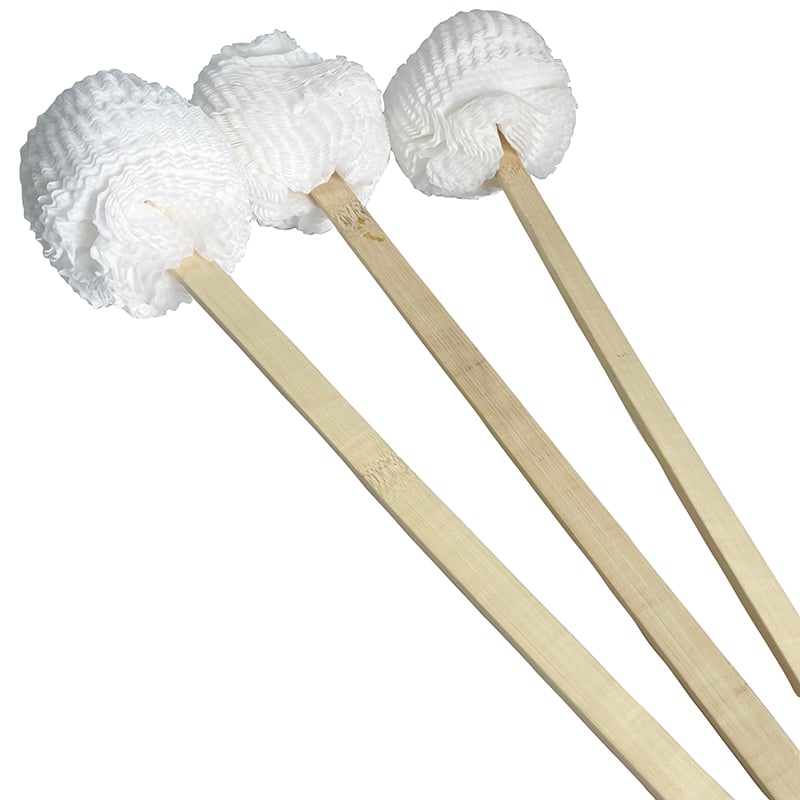 Degradable-toilet-brush manufacture
