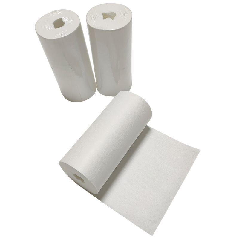 Non-Woven Monofilament Wipes in roll  details