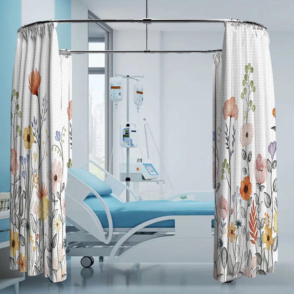 Esun Permanent Antibacterial & Flame Retardant Hospital Curtain