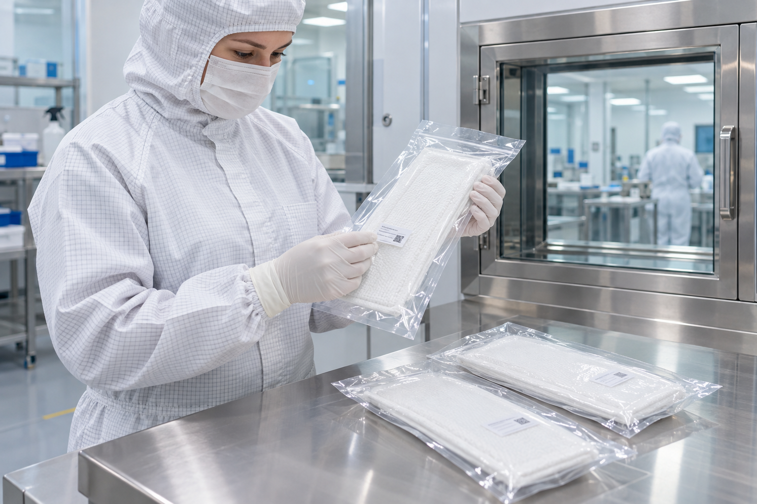 Cleanroom Mop Packaging: What Buyers Should Check Before Bringing Products into Controlled Areas