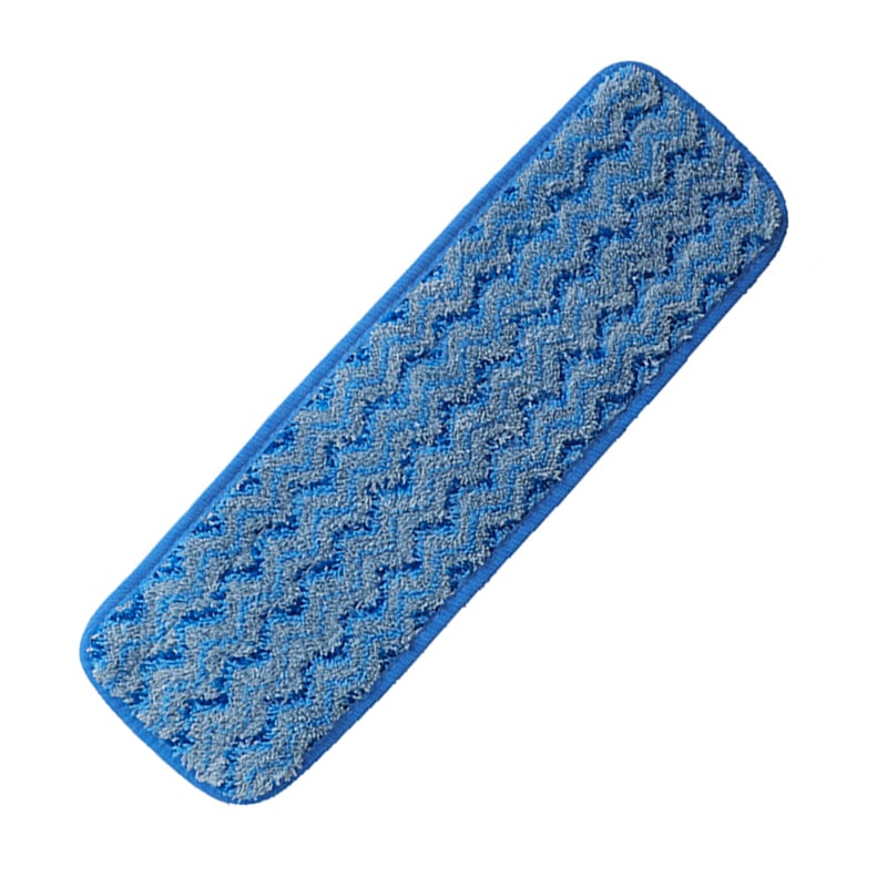 Microfiber Wet  Mop Pad with Zigzag 