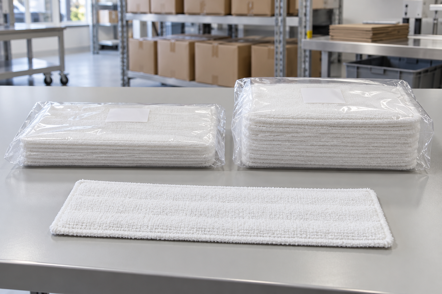 Compressed vs Standard Packaging for Microfiber Disposable Mop Pads: What Buyers Should Evaluate