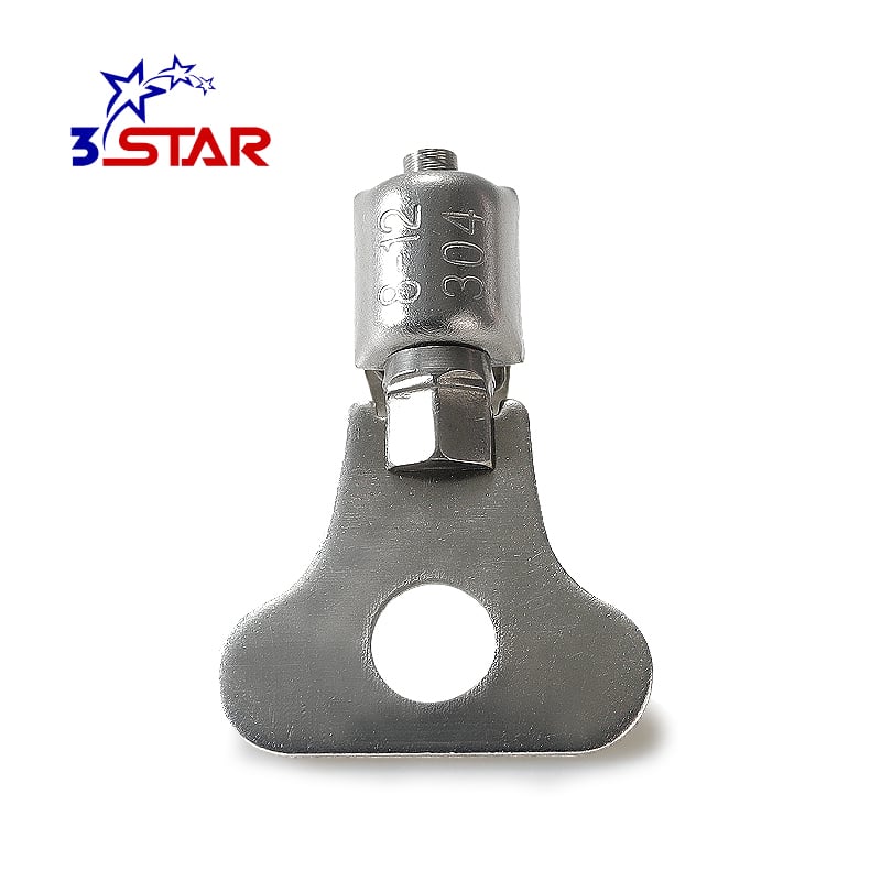 American Stainless Steel Wing Nut Hose Clamp