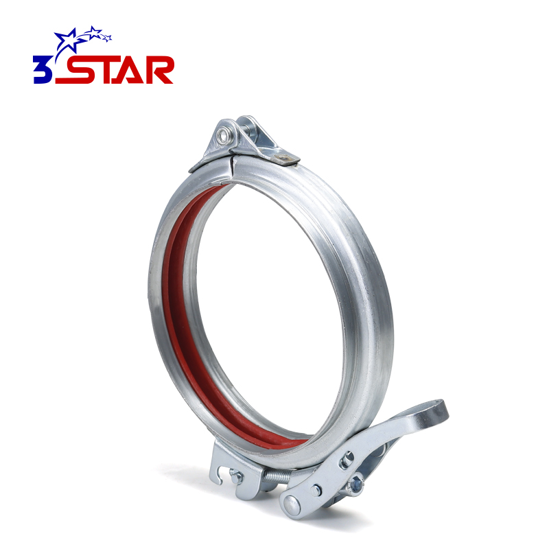 Zinc Plating Quick Release Air Duct Clamp