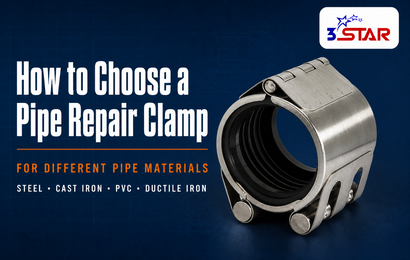 How to Choose a Pipe Repair Clamp for Different Pipe Materials