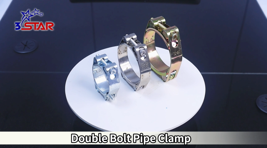 Double Bolt Pipe Clamp