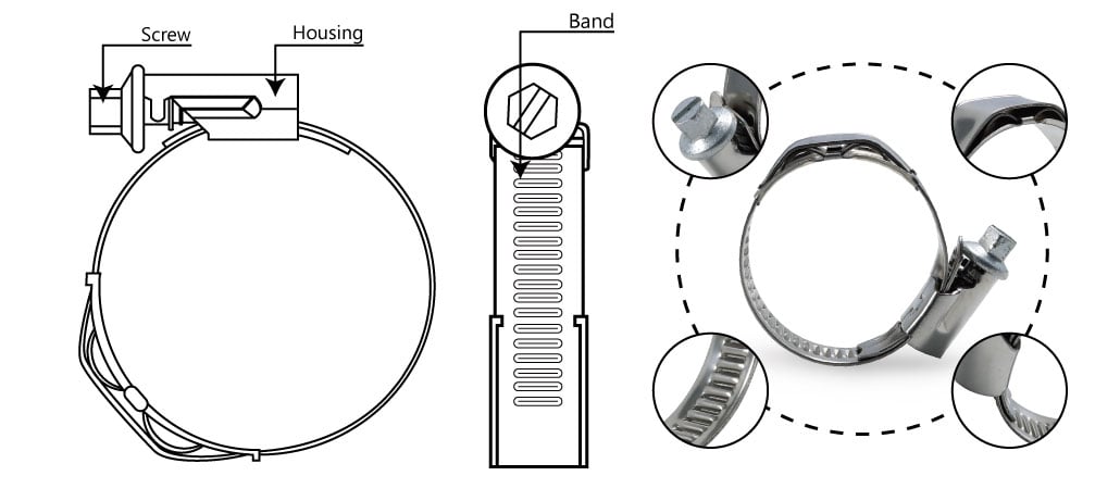 Partial Head German Type Hose Clamp With Spring.jpg