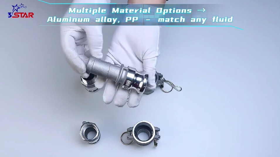 Type E Aluminum Camlock Coupling