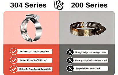 201 vs 304 vs 316 Stainless Steel Hose Clamp | Which One Is Best?