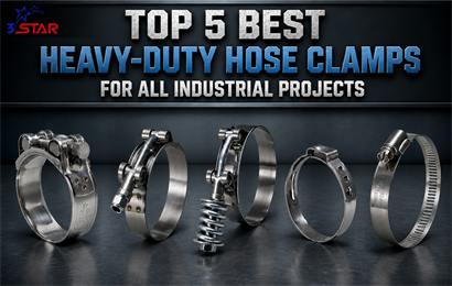 Top 5 Best Heavy‑Duty Hose Clamps For All Industrial Projects