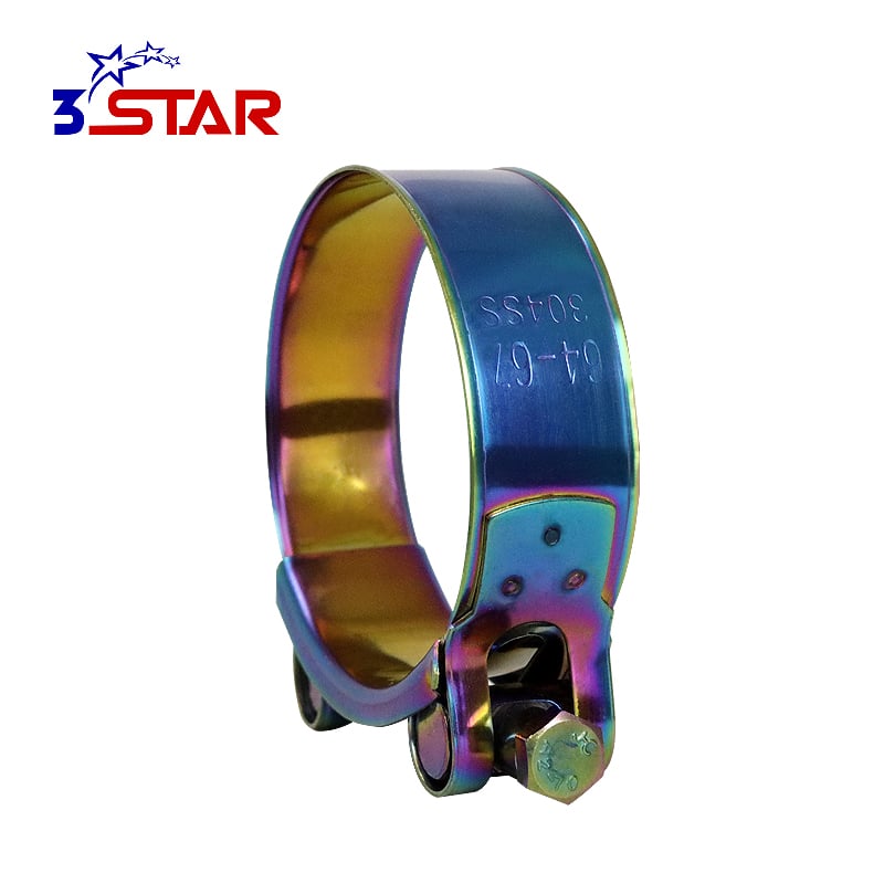 European Type Titanium Plating Hose Clamps