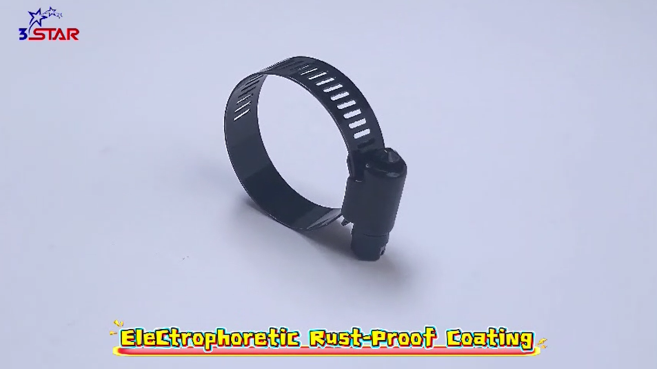 American Type Electroplated Hose Clamp